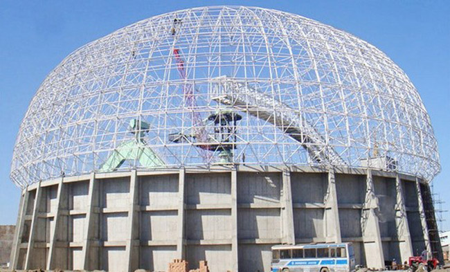 霍林郭勒圆形煤场网架